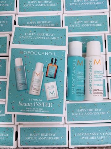Cặp gội xả Moroccanoil Hydrating minisize 40ml