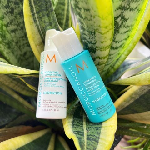 Cặp gội xả Moroccanoil Hydrating minisize 40ml