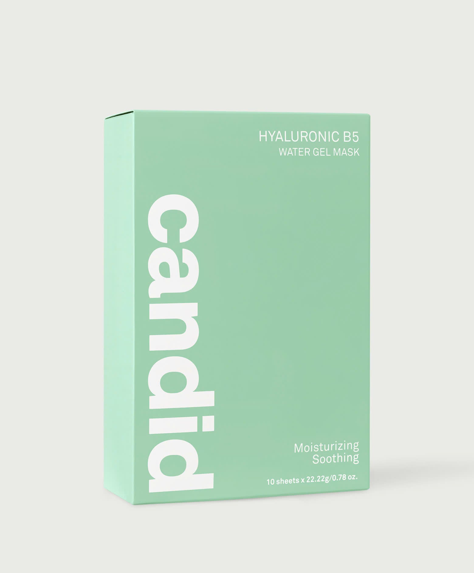 Mặt Nạ Dưỡng Ẩm Da Candid Hyaluronic B5 Water Gel Mask (Hộp x 10 Miếng)