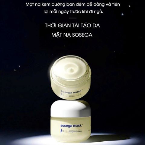 Civasan Sosega Mask - Mặt nạ ngủ hỗ trợ phục hồi và tái tạo da 50ml
