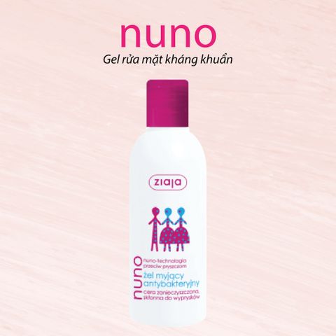 ZIAJA NUNO - Sữa rửa mặt cho da dầu mụn 200ml