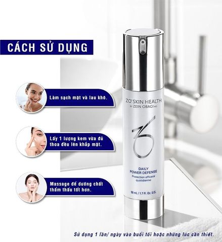 ZO SKIN HEALTH DAILY POWER DEFENSE - Kem phục hồi da