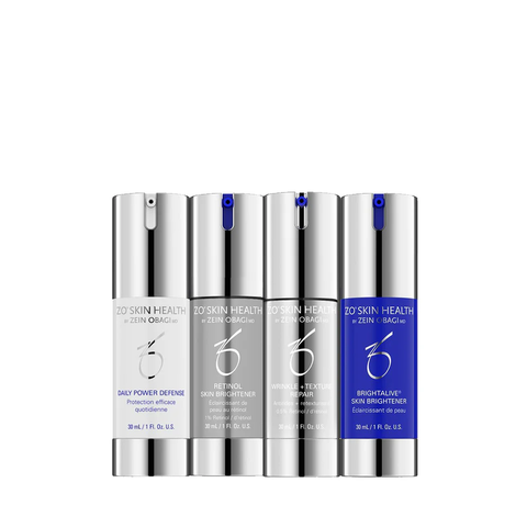 ZO SKIN HEATH SKIN BRIGHTENING PROGRAM+ TEXTURE REPAIR KIT - Bộ Sản Phẩm Làm Sáng Da