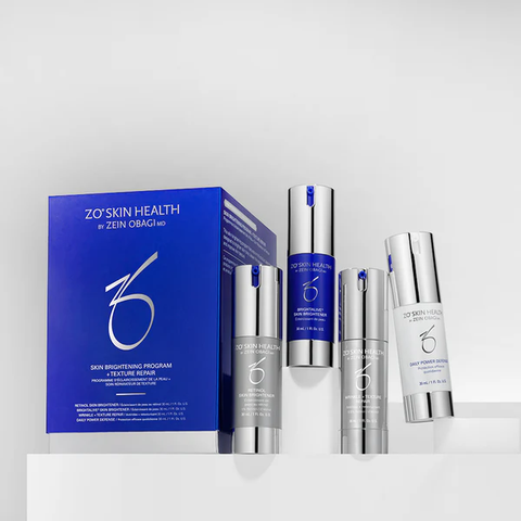 ZO SKIN HEATH SKIN BRIGHTENING PROGRAM+ TEXTURE REPAIR KIT - Bộ Sản Phẩm Làm Sáng Da