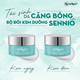  Bộ đôi sản phẩm cấp ẩm căng bóng phục hồi tái tạo dưỡng trắng da ban đêm Sennio SNO 670-21 
