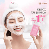  Mặt nạ sủi bọt detox da sáng da ngừa mụn, se khít chân lông Sennio Nano Phyto Detox Face SNO846-5ML 