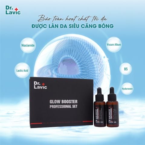 Bộ Căng Bóng Chuyên Nghiệp Dr.Lavic Glowing Booster Professional DR973 