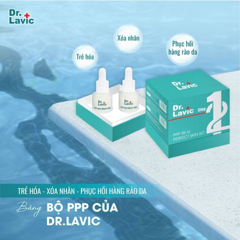  Bộ PPP chuyên nghiệp 2 lọ/bộ Dr.lavic DR920 