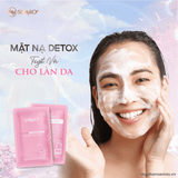  Mặt nạ sủi bọt detox da sáng da ngừa mụn, se khít chân lông Sennio Nano Phyto Detox Face SNO846-5ML 