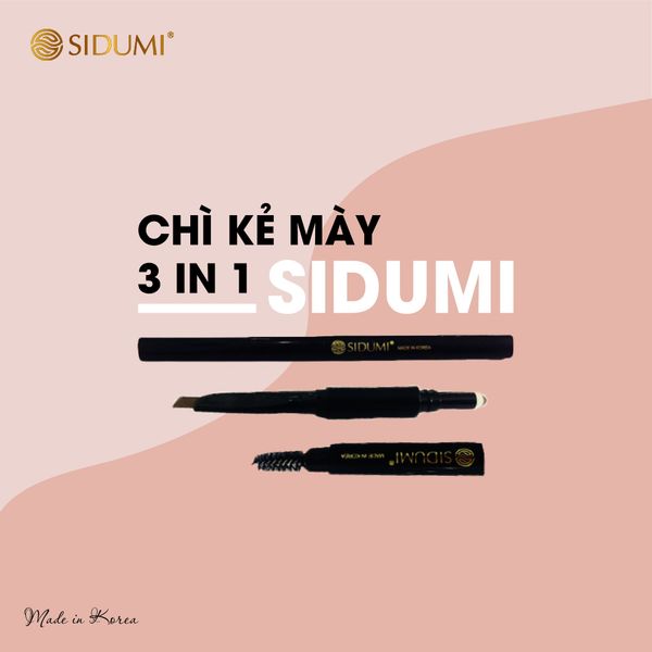  CHÌ KẺ MÀY 3 IN 1 SIDUMI - SDM CM323 