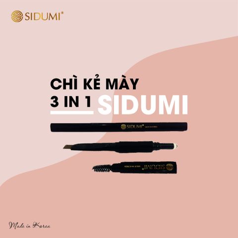 CHÌ KẺ MÀY 3 IN 1 SIDUMI - SDM CM323 