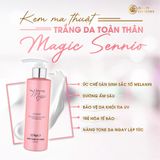  Kem body Sennio Glowing Magic Body Tone Up Cream dưỡng trắng da toàn thân 1000ml SNO 505 