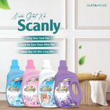  Nước Giặt xả hương Nắng Mai 6 in 1 Scanly giúp giữ màu bền bỉ, làm mềm từng sợ vải 3.2-5kg 