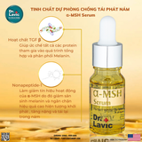  Serum Dưỡng Da Nám Dưỡng Ẩm Dưỡng Trắng Da Phòng Chống Tái Phát Nám DR.LAVIC α- MSH Serum 10ML - DR908 