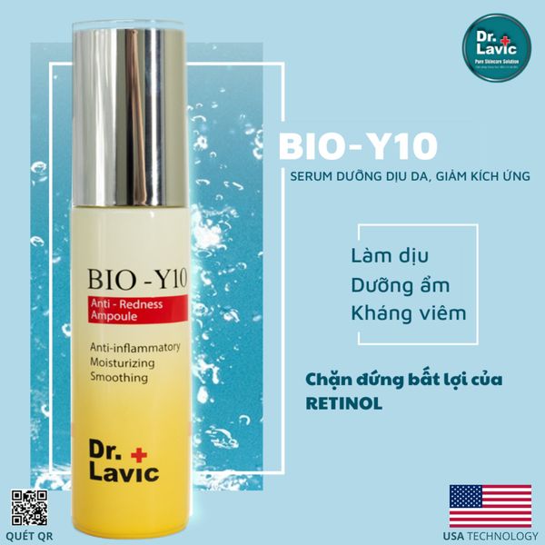  Serum Dưỡng Dịu Da, Giảm Kích Ứng - DR.LAVIC BIO-Y10 Anti-Redness Ampoule - DR.LAVIC DR923 