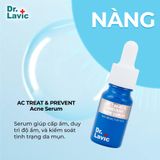  Serum ngừa mụn Dr.Lavic AC Treat & Prevent Acne kiềm dầu, chống tái phát mụn mờ thâm 10ml DR958 