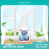  Siêu Tẩy Đa Năng Magic Live 500ml Loại bỏ các vết bẩn cứng đầu, an toàn với làn da 