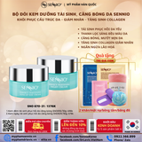  Bộ đôi sản phẩm cấp ẩm căng bóng phục hồi tái tạo dưỡng trắng da ban đêm Sennio SNO 670-21 