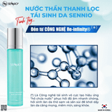  Bộ đôi bảo vệ da phục hồi tái tạo da chống nắng dưỡng trắng da phù hợp cho da dầu mụn Sennio SNO 670-24 