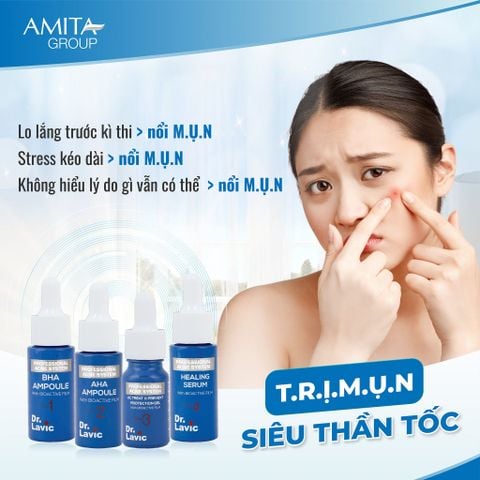  Bộ Mụn Chuyên Nghiệp - Công Nghệ Màng Sinh Học Dr.Lavic DR951 