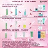  Bộ 2 sản phẩm dưỡng trắng bảo vệ da mờ thâm nám sạm, tàn nhang, ngăn tăng sắc tố melanin SENNIO SNO 660-22 
