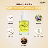  Bộ 2 sản phẩm dưỡng trắng bảo vệ da mờ thâm nám sạm, tàn nhang, ngăn tăng sắc tố melanin SENNIO SNO 660-22 