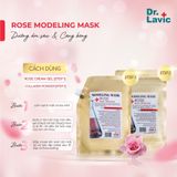  Mặt nạ cấp ẩm dưỡng da căng bóng Dr.Lavic Modeling Mask Rose SNO 837 