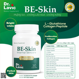  Viên Uống Trắng Da Toàn Thân Đẹp Da Bổ Sung Vitamin C - Glutathione - Collagen BE - SKIN DR.LAVIC 30 VIÊN/HỘP DR931 