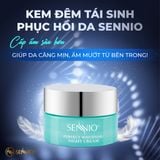  Kem đêm tái sinh, phục hồi da căng bóng, dưỡng trắng da mặt cấp ẩm giảm nhăn - Sennio Perfect Whitening Night Cream - SENNIO SNO 830 