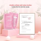 Mặt nạ sủi bọt detox da sáng da ngừa mụn, se khít chân lông Sennio Nano Phyto Detox Face SNO846-5ML 
