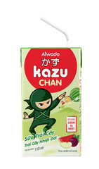 Sữa trái cây Aiwado Kazu Chan - Trái cây tổng hợp (thùng 48 hộp 110ml)