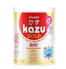Sữa bột Aiwado Kazu Bio Gold 0+ 350g (0 - 12 tháng)