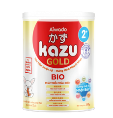 Sữa bột Aiwado Kazu Bio Gold 2+ 350g (từ 24 tháng trở lên)