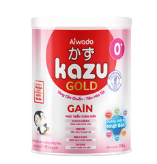 Sữa bột Aiwado Kazu Gain Gold 0+ 350g (0 - 12 tháng)