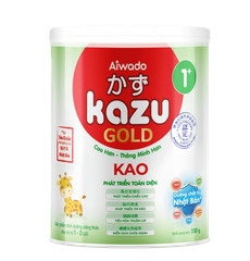 Sữa bột Aiwado Kazu Kao Gold 1+ 350g (từ 12 - 24 tháng)