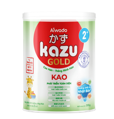 Sữa bột Aiwado Kazu Kao Gold 2+ 350g (từ 24 tháng trở lên)