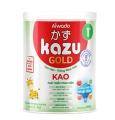 Sữa bột Aiwado Kazu Kao Gold 1+ 810g (từ 12 - 24 tháng)