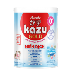 Sữa bột Aiwado Kazu Miễn Dịch Gold 0+ 350g (0 - 12 tháng)