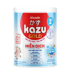 Sữa bột Aiwado Kazu Miễn Dịch Gold 2+ 350g (trên 24 tháng)