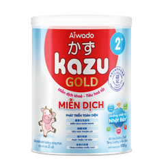 Sữa bột Aiwado Kazu Miễn Dịch Gold 2+ 810g (trên 24 tháng)