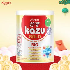 Sữa bột Aiwado Kazu Bio Gold 1+ 350g (từ 12 - 24 tháng)