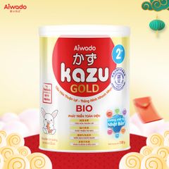 Sữa bột Aiwado Kazu Bio Gold 2+ 350g (từ 24 tháng trở lên)