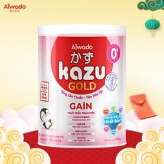 Sữa bột Aiwado Kazu Gain Gold 0+ 350g (0 - 12 tháng)