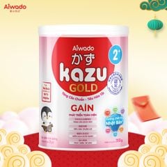 Sữa bột Aiwado Kazu Gain Gold 2+ 350g (trên 24 tháng)