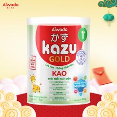 Sữa bột Aiwado Kazu Kao Gold 1+ 810g (từ 12 - 24 tháng)