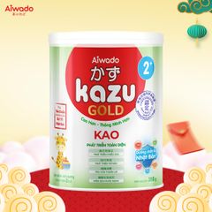 Sữa bột Aiwado Kazu Kao Gold 2+ 350g (từ 24 tháng trở lên)