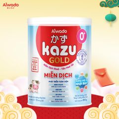 Sữa bột Aiwado Kazu Miễn Dịch Gold 0+ 810g (0 - 12 tháng)