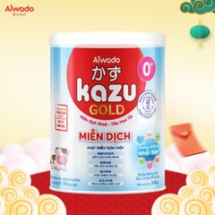 Sữa bột Aiwado Kazu Miễn Dịch Gold 0+ 350g (0 - 12 tháng)