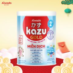 Sữa bột Aiwado Kazu Miễn Dịch Gold 2+ 350g (trên 24 tháng)