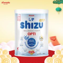 Sữa bột Aiwado Shizu Opti Gold 1+ 810g (trên 12 tháng)